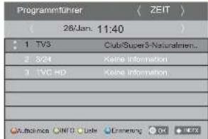 HAIER LE40M600SF - 7.EPG-Menu (Elektronische Programmzeitschrift) - 1