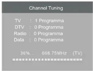 HAIER LE40M600SF - 1.1) Automatisch afstemmen (DVB-T) - 4