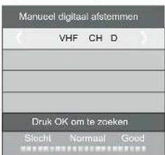 HAIER LE40M600SF - 2.1) DTV handmatig afstemmen (DVB-T) - 2