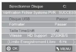 HAIER LE40M600SF - Préparer l'enregistrement d'un programme - 9