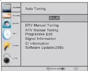 HAIER LE40M600SF - 1)Auto Tuning (DVB-T) - 1