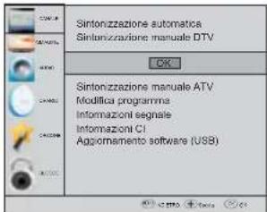 HAIER LE40M600SF - 2.1) Sintonizzazione manuale DTV (DVB-T) - 1