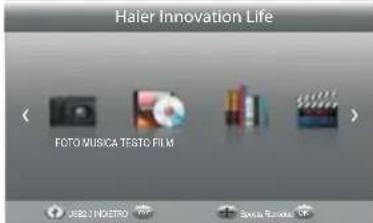 HAIER LE40M600SF - Lettore USB - 1