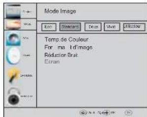 HAIER LE40M600SF - Menu image - 1