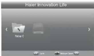HAIER LE40M600SF - Lecteur USB - 2