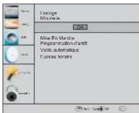 HAIER LE40M600SF - Menu temps - 1