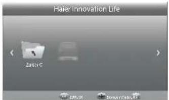 HAIER LE40M600SF - USB-Media-Player - 2