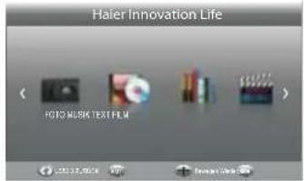 HAIER LE40M600SF - USB-Media-Player - 1