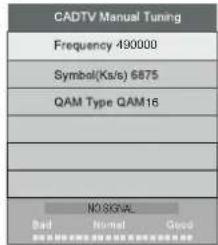 HAIER LE40M600SF - DTV Manual Tuning (DVB-C) - 2