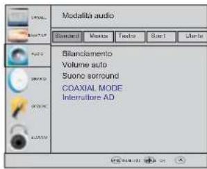 HAIER LE40M600SF - Menu audio - 1