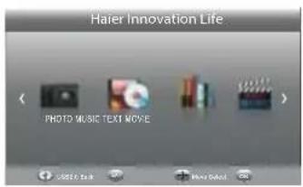 HAIER LE40M600SF - 10.USB Player - 1