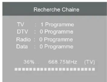 HAIER LE40M600SF - 1.1) Recherche automatique (dvb-t) - 4