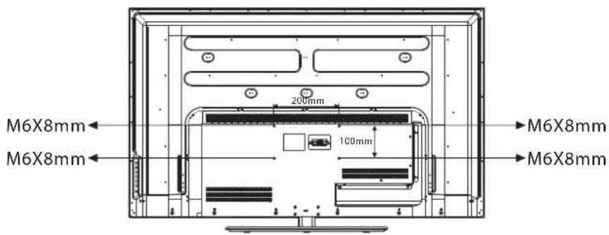 HAIER LE40M600SF - INSTRUCCIONES DE INSTALLACION PARA EL MONTAJE EN PARED - 2