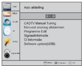 HAIER LE40M600SF - 1.2) Automatisch afstemmen (DVB-C) - 1