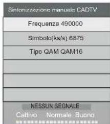 HAIER LE40M600SF - 2.2) Sintonizzazione manuale DTV (DVB-C) - 3