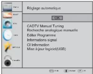 HAIER LE40M600SF - 1.2) Recherche automatique (dvb-c) - 1