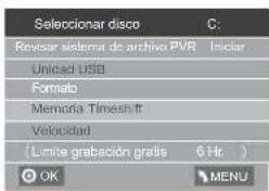 HAIER LE40M600SF - Función PVR - 2
