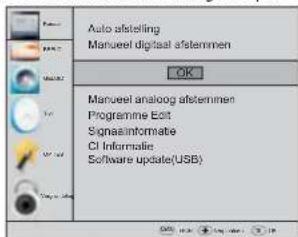 HAIER LE40M600SF - 2.1) DTV handmatig afstemmen (DVB-T) - 1