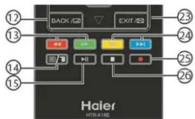 HAIER LE39M600SF - Record a paused DTV program to USB storage device - 1