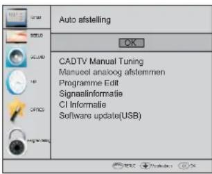 HAIER LE39M600SF - 1.2) Automatisch afstemmen (DVB-C) - 1