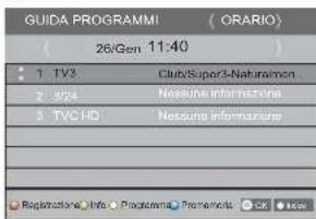 HAIER LE39M600SF - EPG (Guida Elettronica alla programmazione) - 1