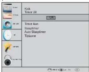 HAIER LE39M600SF - TIJD MENU - 1