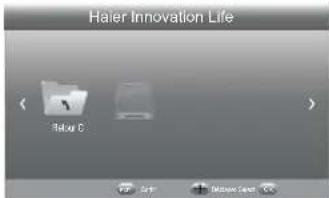 HAIER LE39M600SF - Lecteur USB - 2