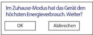 HAIER LE39M600SF - Zuhause-Modus oder Laden-Modus - 3