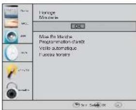 HAIER LE39M600SF - Menu Temps - 1