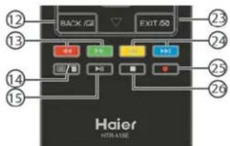 HAIER LE39M600SF - (télévision numérique) mise en pause sur le dispositif de stockage USB - 1
