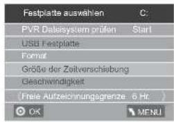 HAIER LE39M600SF - Vorbereitung der Aufnahme - 2