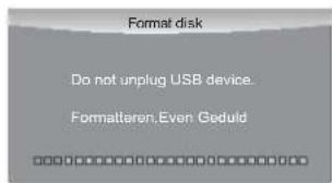 HAIER LE39M600SF - Formatteren: - 3