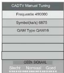 HAIER LE39M600SF - 2.2) DTV handmatig afstemmen (DVB-C) - 3
