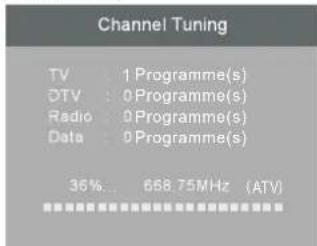 HAIER LE39M600SF - 1.1) Auto Tuning (DVB-T) - 5