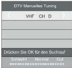 HAIER LE39M600SF - 2.1) DTV Manueller Kanalsuchlauf (DVB-T) - 2