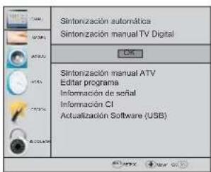HAIER LE39M600SF - 2.1) Sintonización manual de DTV (DVB-T) - 1