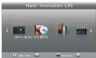 HAIER LE39M600SF - 10.USB Player - 1