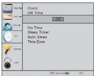 HAIER LE39M600SF - 4.TIME MENU - 1