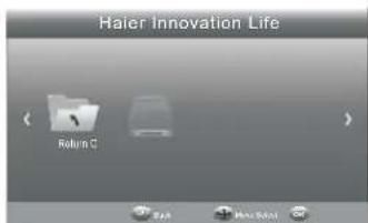 HAIER LE39M600SF - 10.USB Player - 2