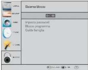 HAIER LE39M600SF - Menù blocco - 1