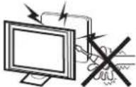 HAIER LE39M600SF - WARNING AND CAUTIONS - 1
