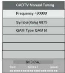 HAIER LE39M600SF - 2.2) DTV Manual Tuning (DVB-C) - 2