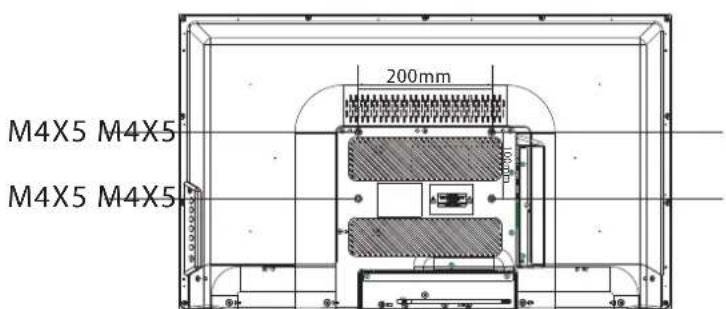 HAIER LE32M600C - WALL MOUNTING INSTALLATION GUIDELINES - 7