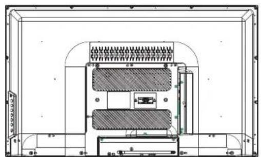 HAIER LE32M600C - Installation avec support mural - 3