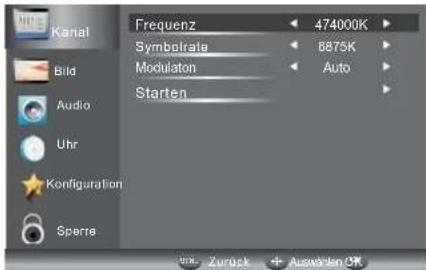 HAIER LE32M600C - 2.2) DTV Manuelle Kanalsuche (DVB-C) - 1