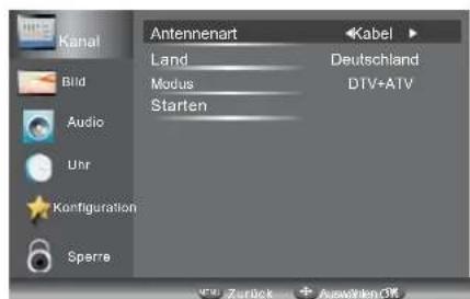 HAIER LE32M600C - 1.2) Automatische Kanalsuche (DVB-C) - 1