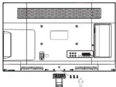 HAIER LE32M600C - Instruccion sobre el montaje del soporte base - 3