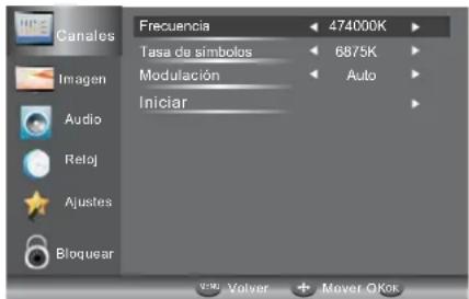 HAIER LE32M600C - 2.2) Sintonia Manual DTV (DVB-C) - 1