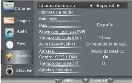 HAIER LE32M600C - 5.MENU DE SETUP - 1
