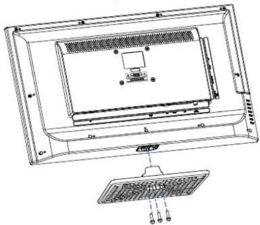 HAIER LE32F600C - Installation du socle - 1